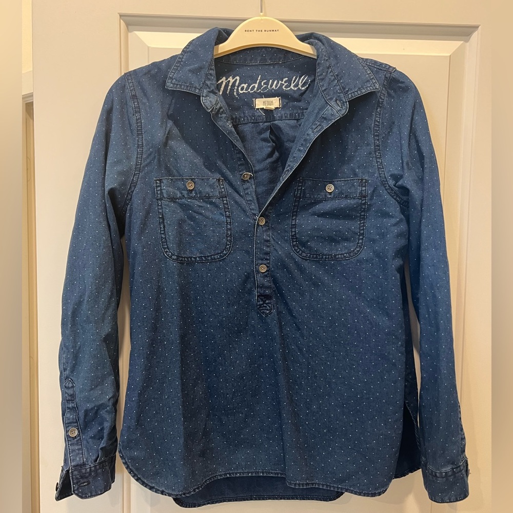 Denim Madewell top